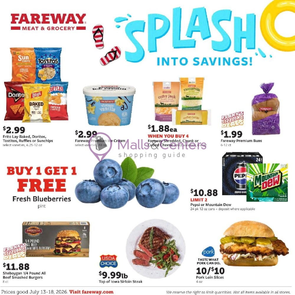 Weekly ad for Fareway valid: 07/12/2026 - 07/18/2026, page 1