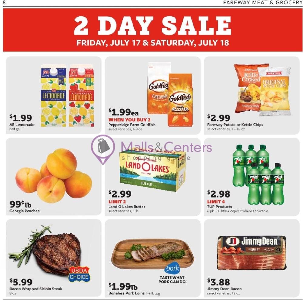 Weekly ad for Fareway valid: 07/12/2026 - 07/18/2026, page 8