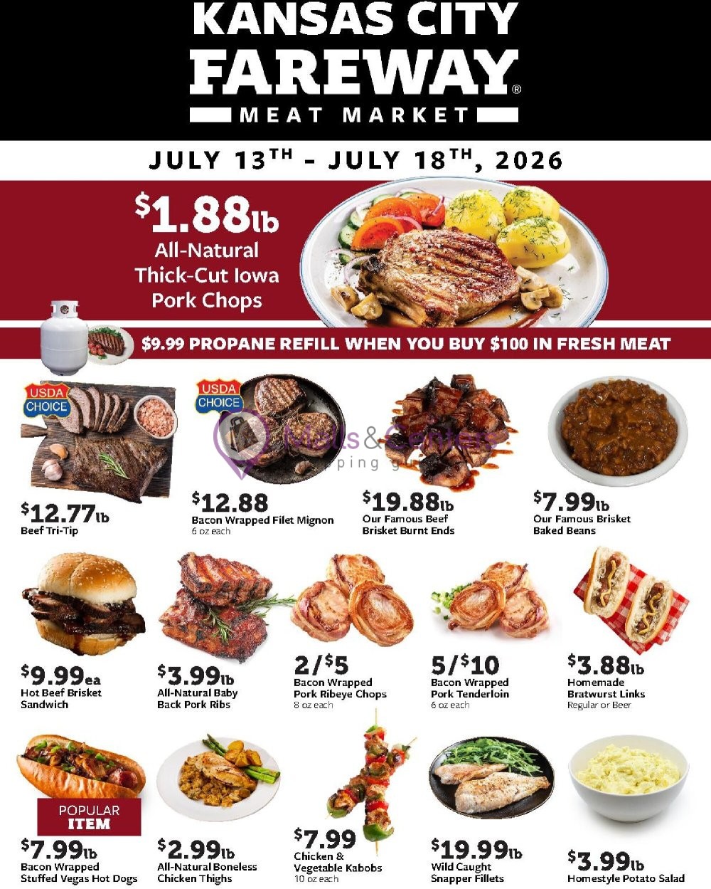 Weekly ad for Fareway valid: 07/13/2026 - 07/18/2026, page 1