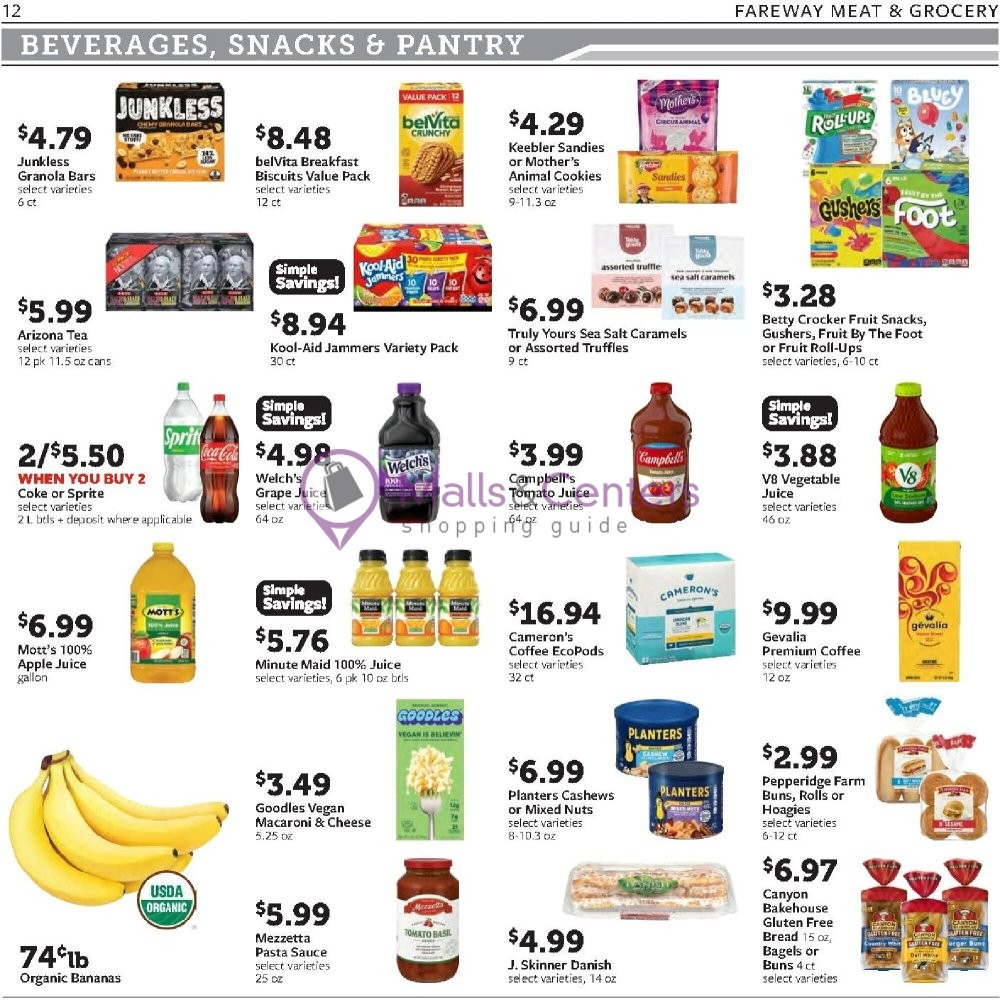 Weekly ad for Fareway valid: 07/20/2026 - 07/25/2026, page 12