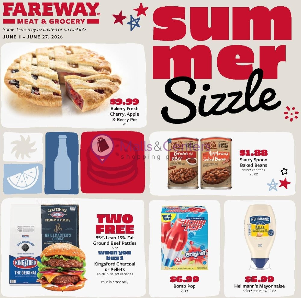 Weekly ad for Fareway valid: 06/01/2026 - 06/27/2026, page 1