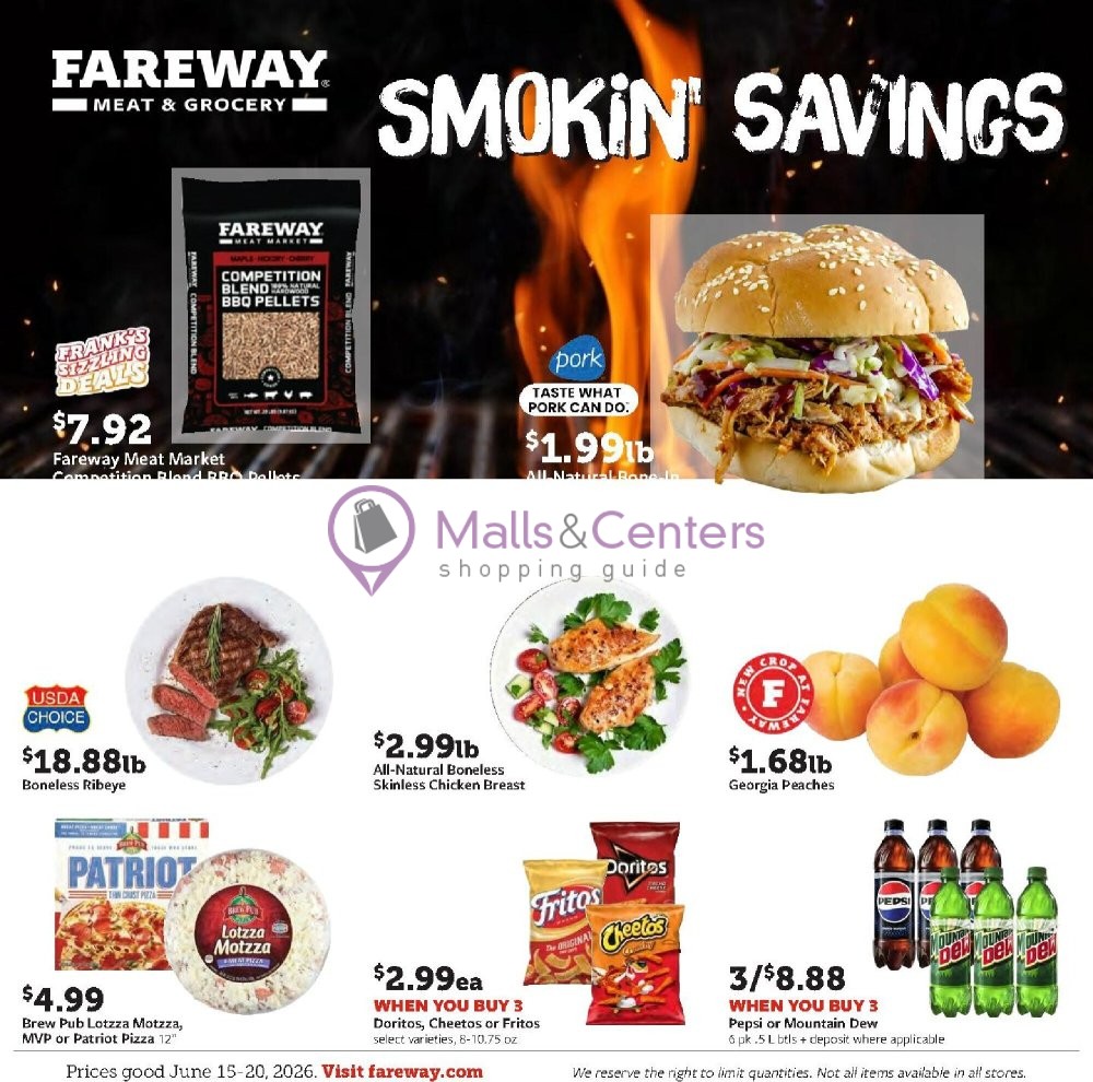 Weekly ad for Fareway valid: 06/15/2026 - 06/20/2026, page 1