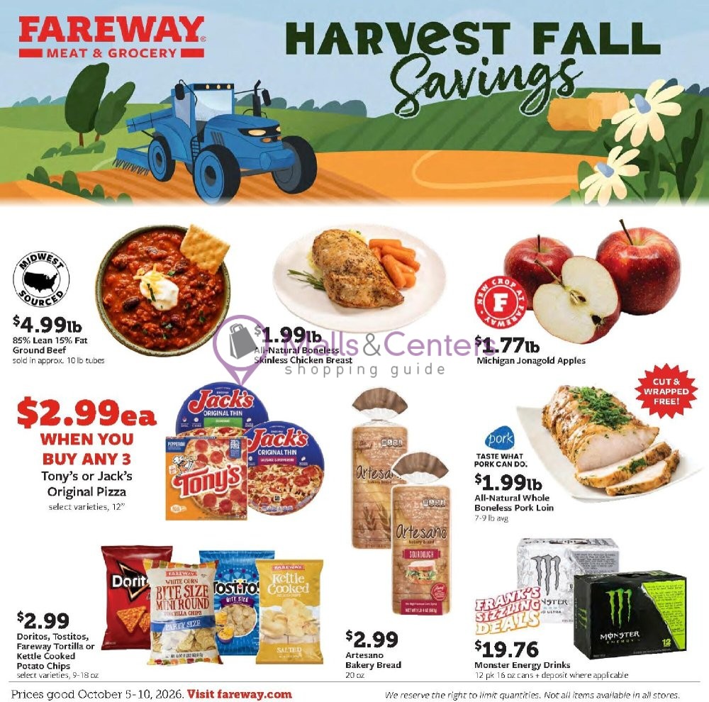 Weekly ad for Fareway valid: 10/05/2026 - 10/10/2026, page 1