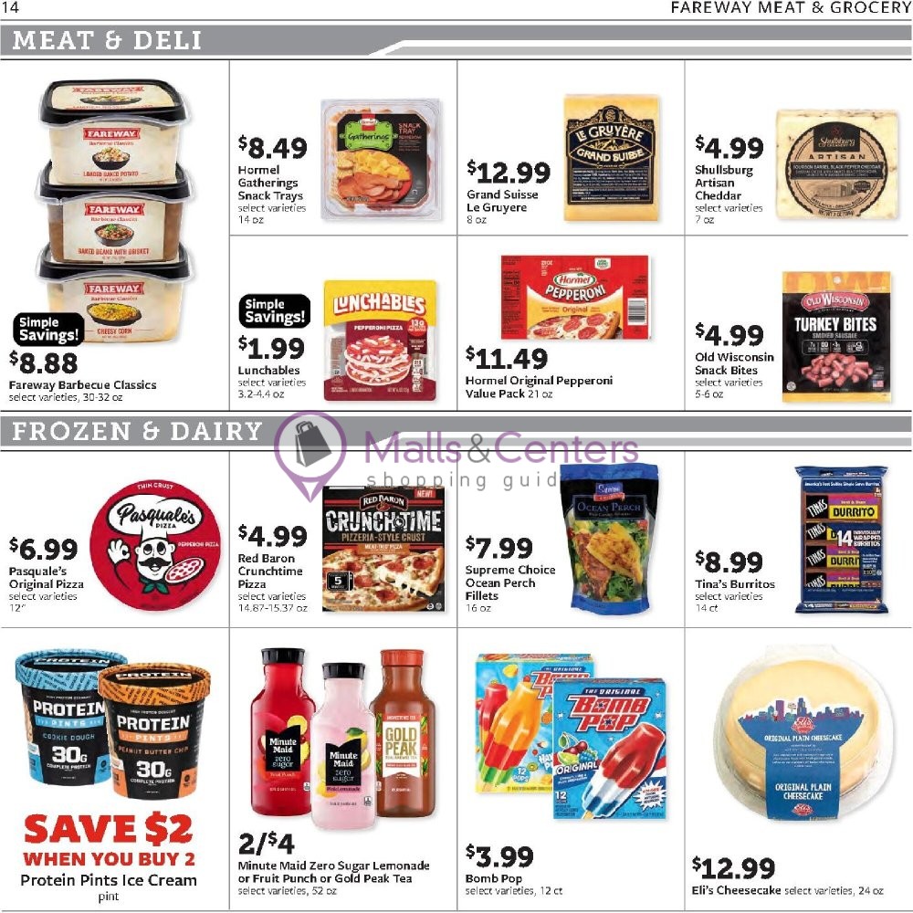 Weekly ad for Fareway valid: 09/21/2026 - 09/26/2026, page 14