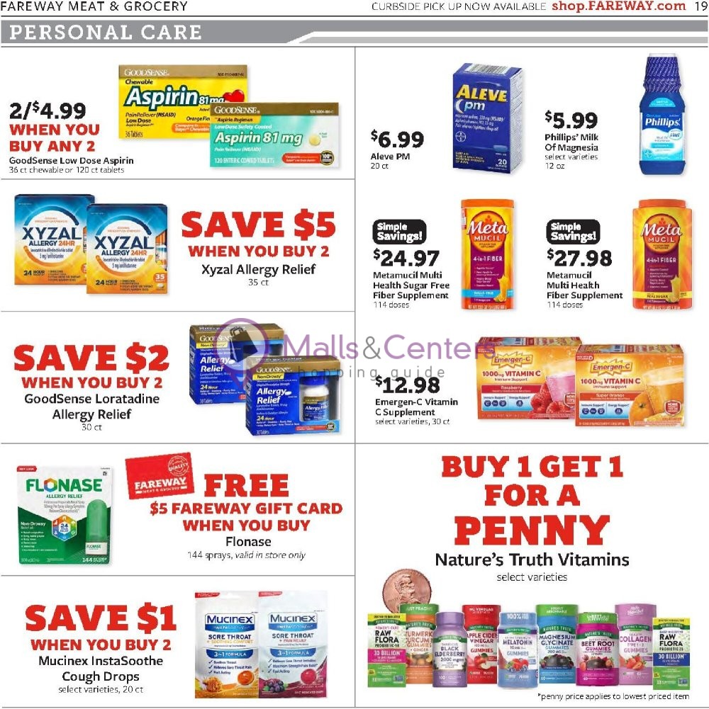 Weekly ad for Fareway valid: 09/21/2026 - 09/26/2026, page 19