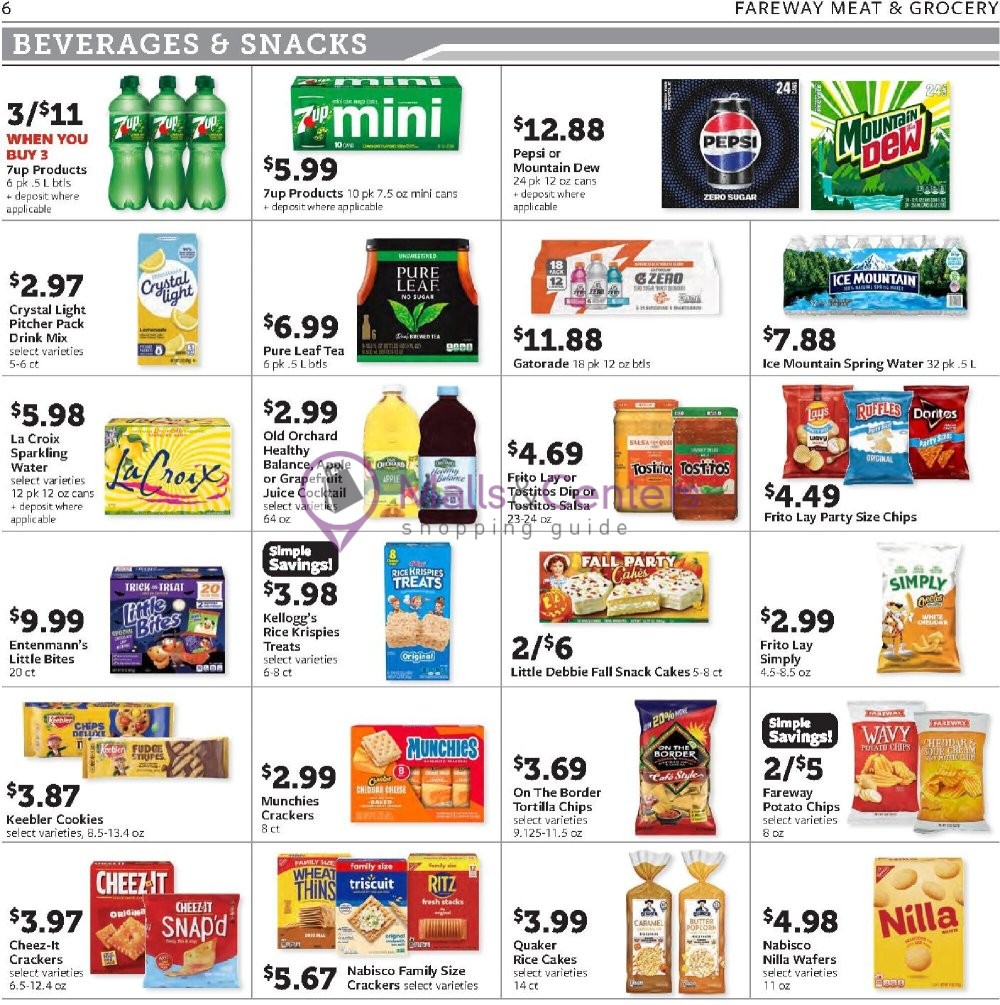 Weekly ad for Fareway valid: 09/21/2026 - 09/26/2026, page 6