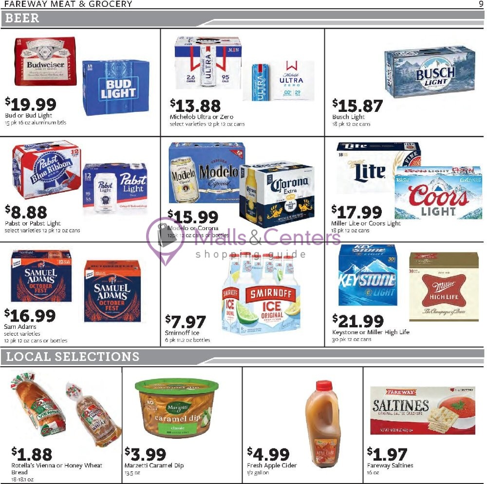 Weekly ad for Fareway valid: 09/21/2026 - 09/26/2026, page 9