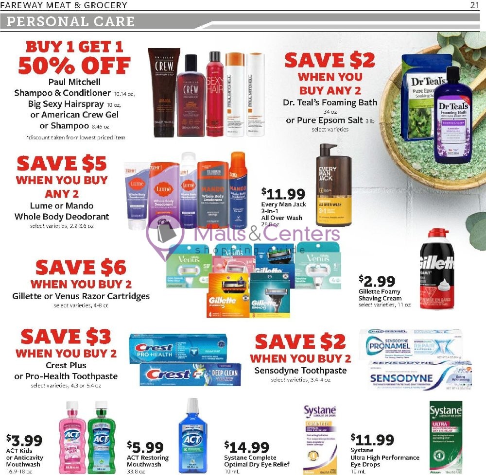 Weekly ad for Fareway valid: 09/28/2026 - 10/03/2026, page 21