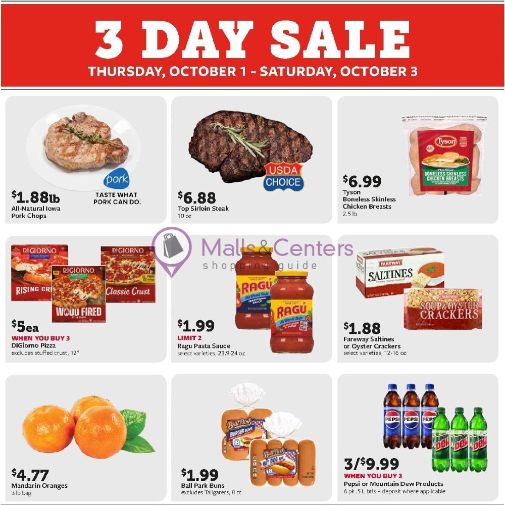Weekly ad for Fareway valid: 09/28/2026 - 10/03/2026, page 8