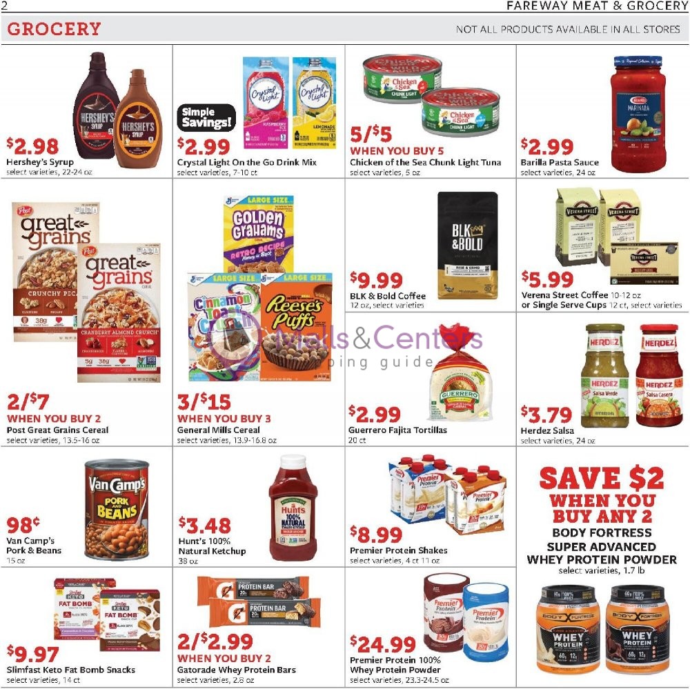Fareway Weekly ad valid from 05/29/2023 to 06/03/2023 MallsCenters