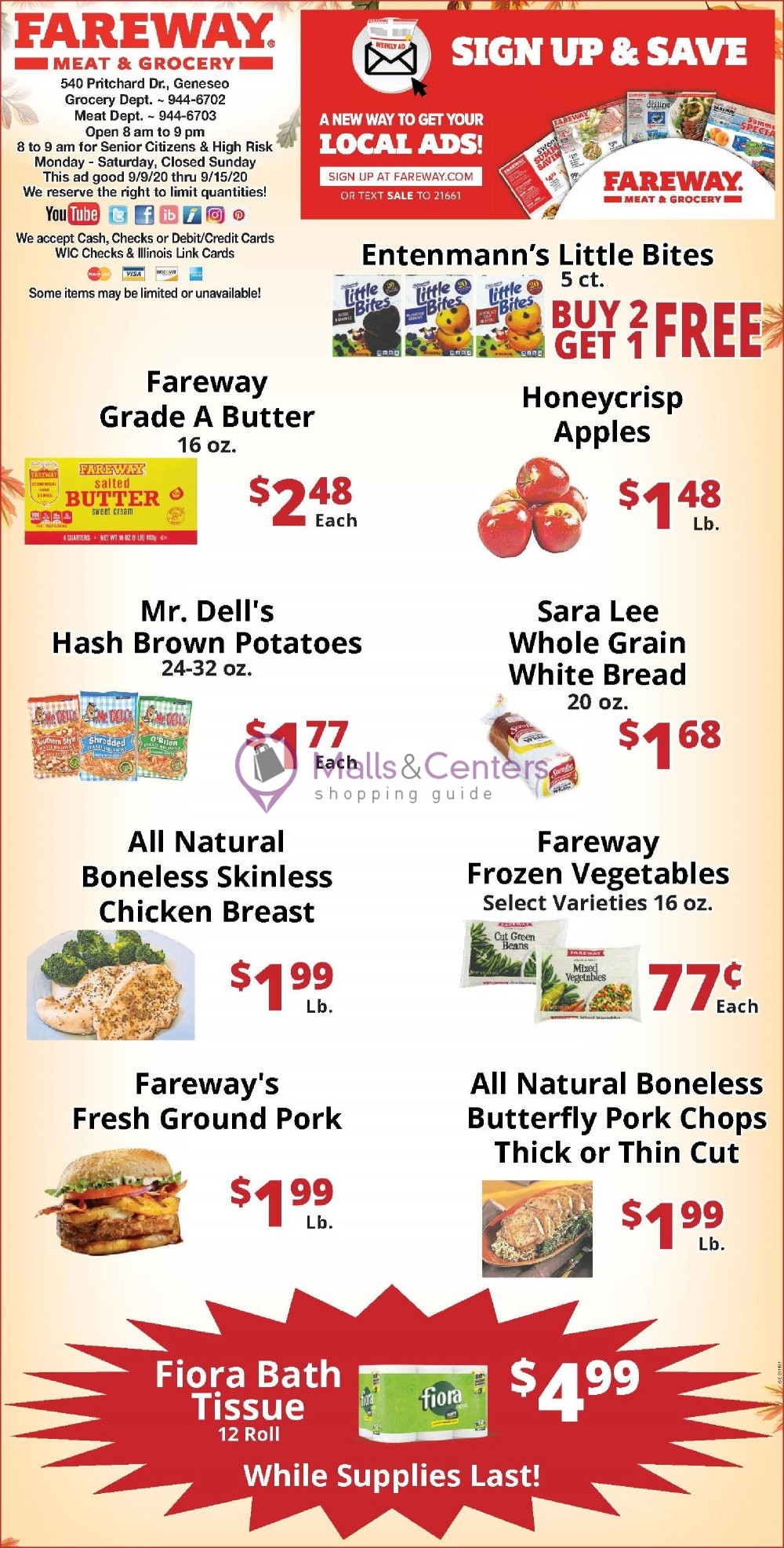 Fareway Weekly Ad - sales &amp; flyers specials - MallsCenters