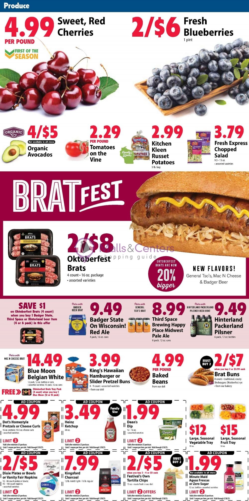 Weekly ad for Festival Foods valid: 05/24/2023 - 05/30/2023, page 6