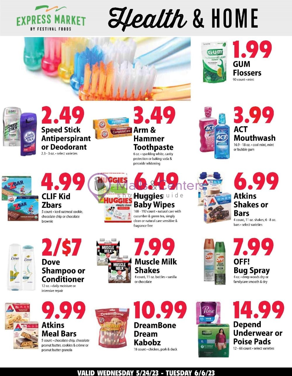 Weekly ad for Festival Foods valid: 05/24/2023 - 05/30/2023, page 8
