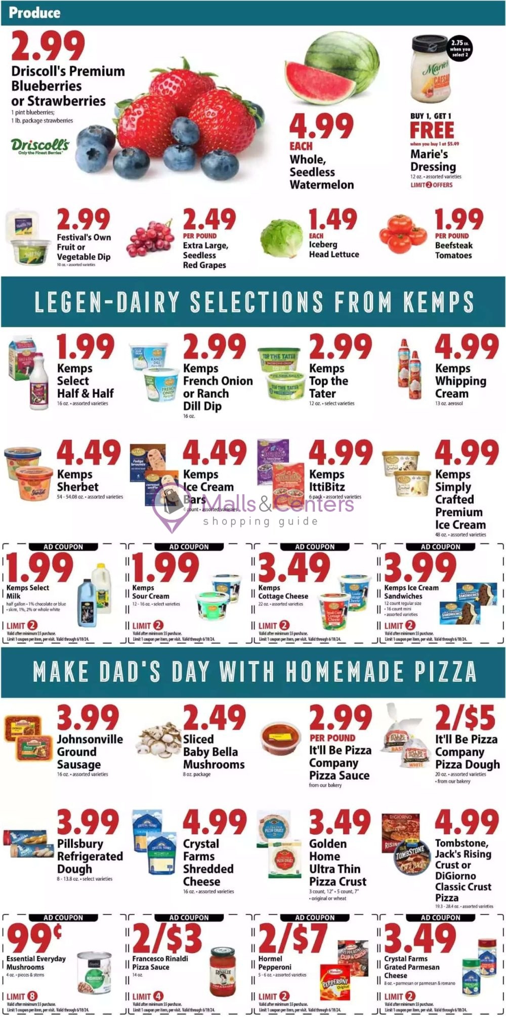 Weekly ad for Festival Foods valid: 06/12/2024 - 06/18/2024, page 6