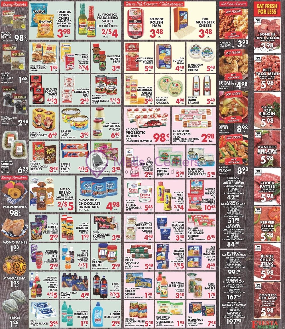 Weekly ad for Fiesta Market valid: 08/26/2026 - 09/01/2026, page 2