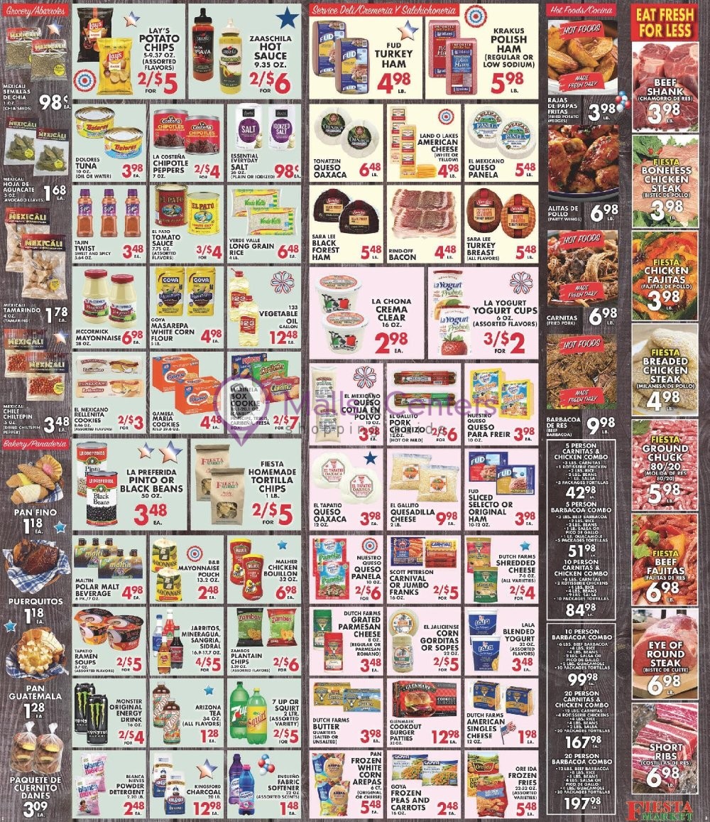 Weekly ad for Fiesta Market valid: 05/20/2026 - 05/26/2026, page 2
