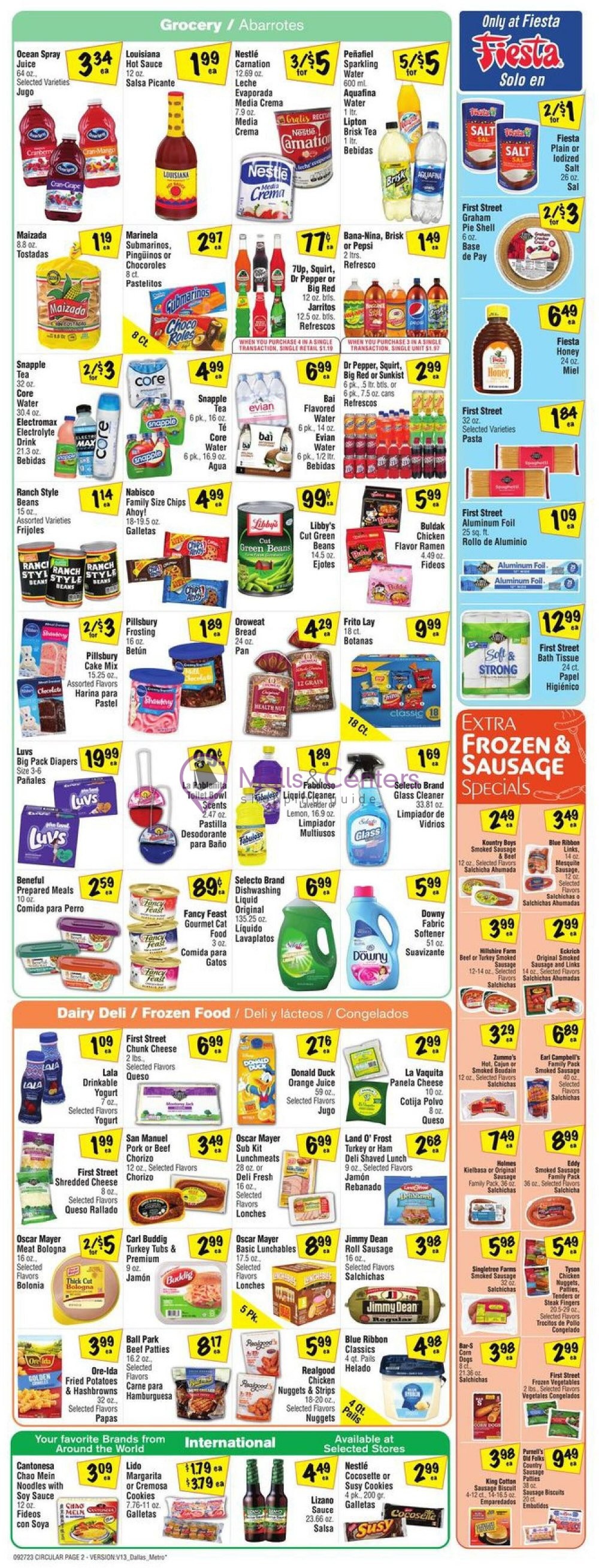 Weekly ad for Fiesta Mart valid: 09/27/2023 - 10/03/2023, page 2