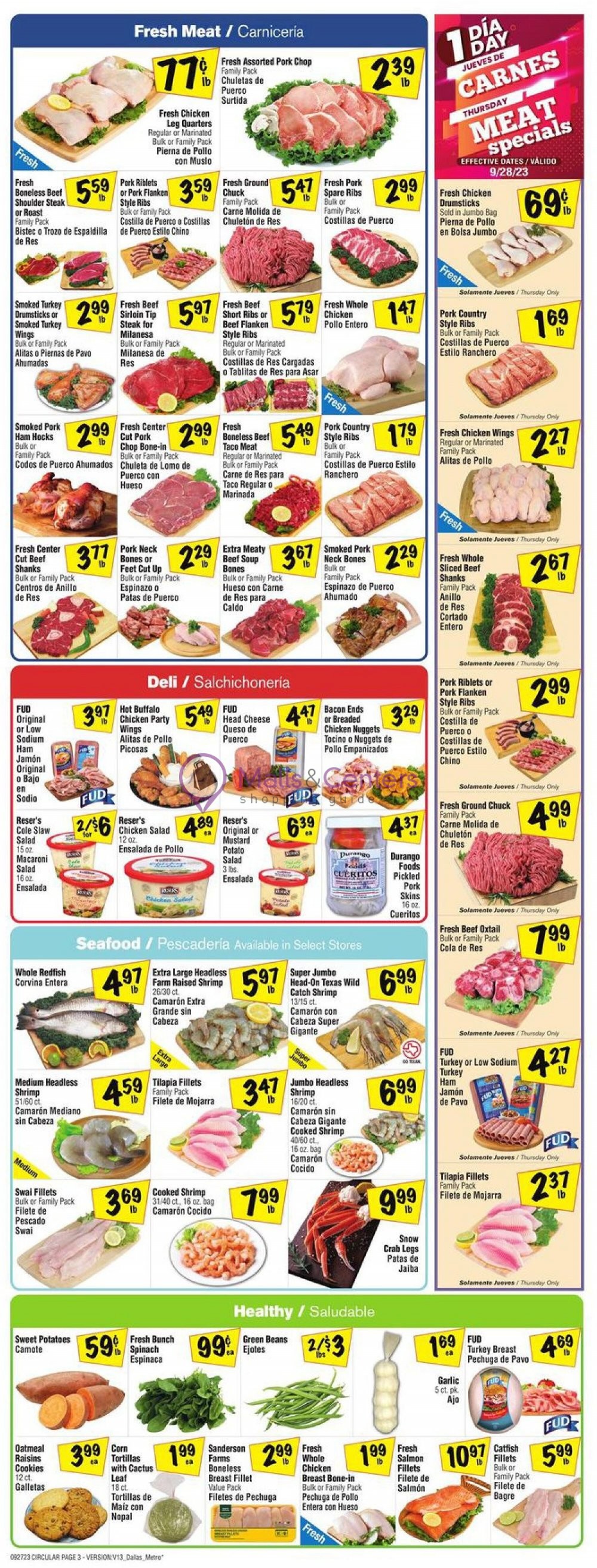 Weekly ad for Fiesta Mart valid: 09/27/2023 - 10/03/2023, page 3