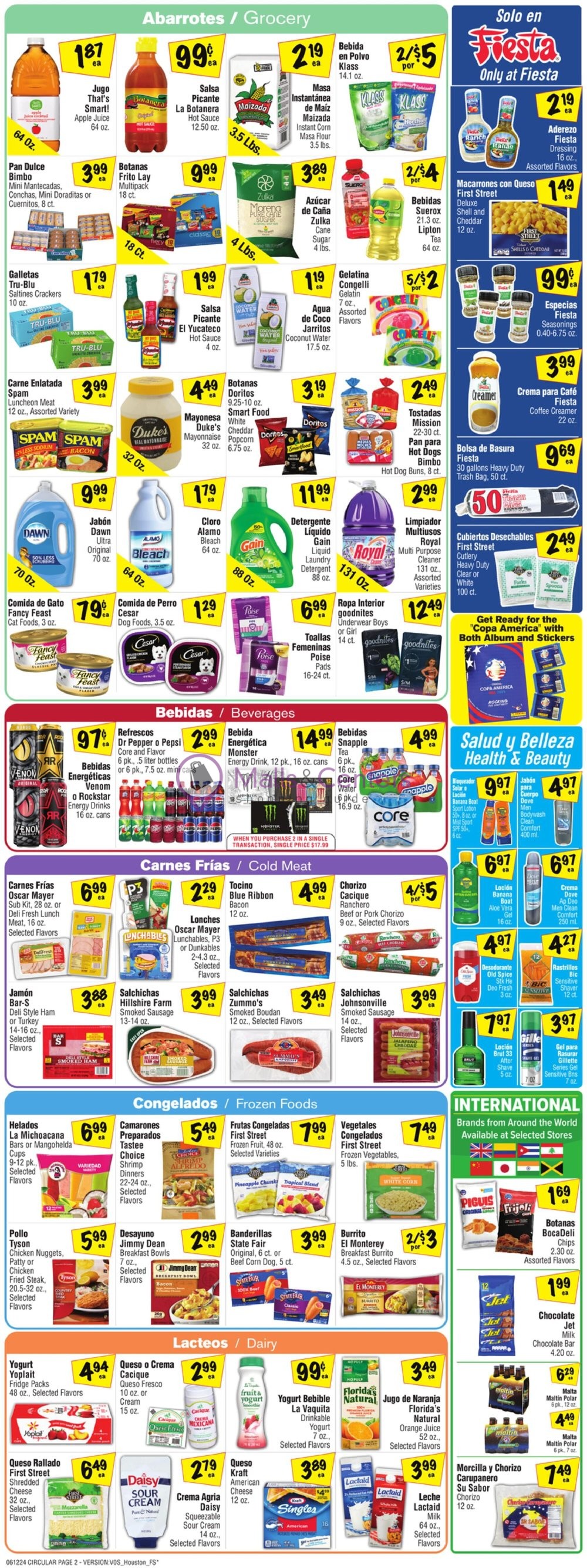 Weekly ad for Fiesta Mart valid: 06/12/2024 - 06/18/2024, page 2