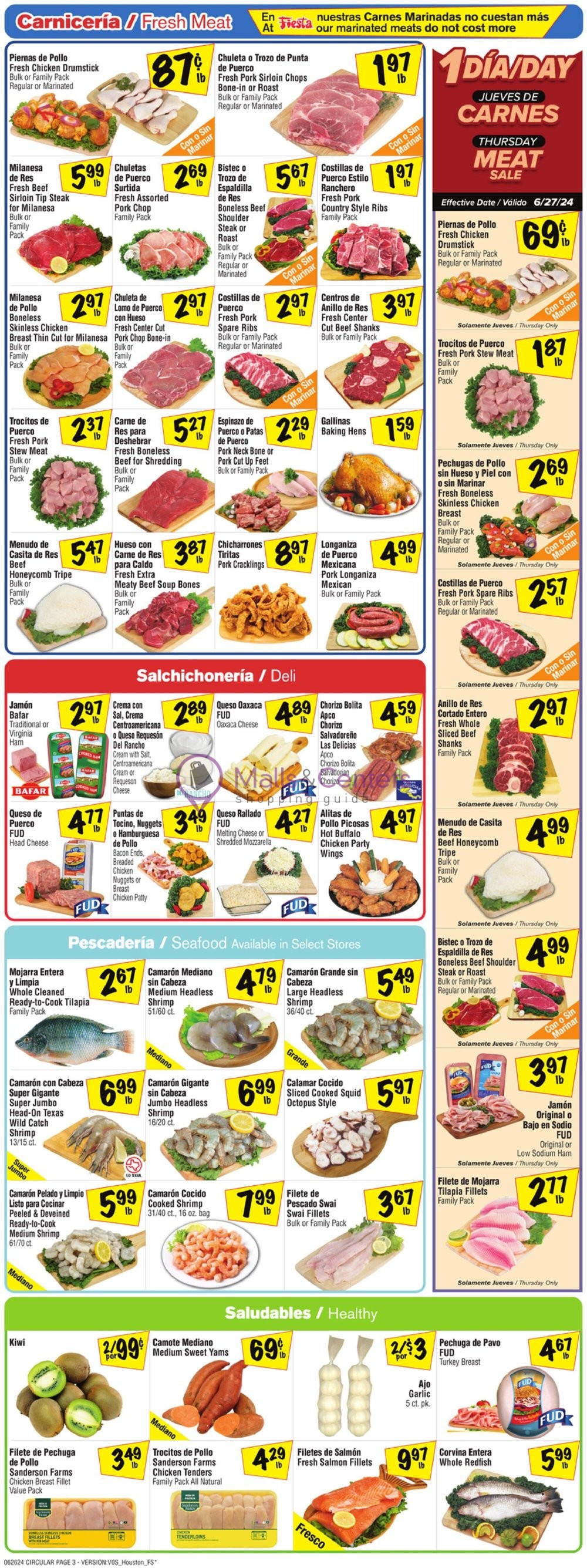 Weekly ad for Fiesta Mart valid: 06/26/2024 - 07/02/2024, page 3
