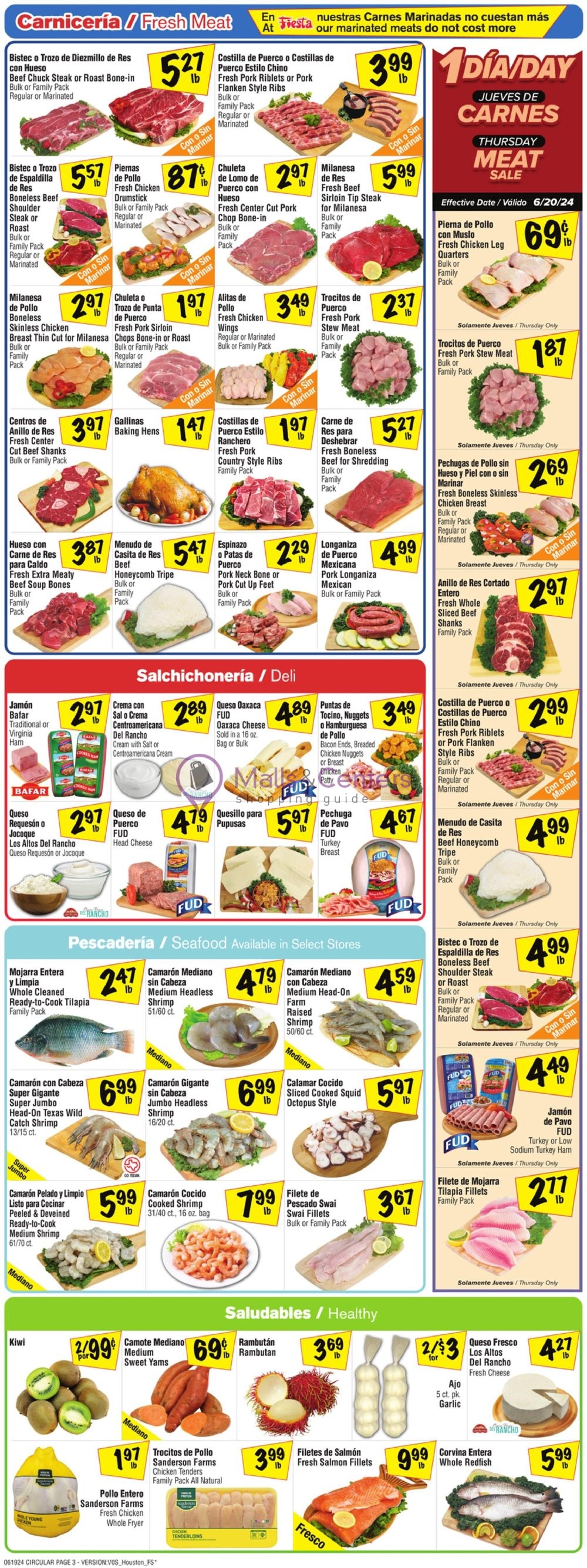Weekly ad for Fiesta Mart valid: 06/19/2024 - 06/25/2024, page 3