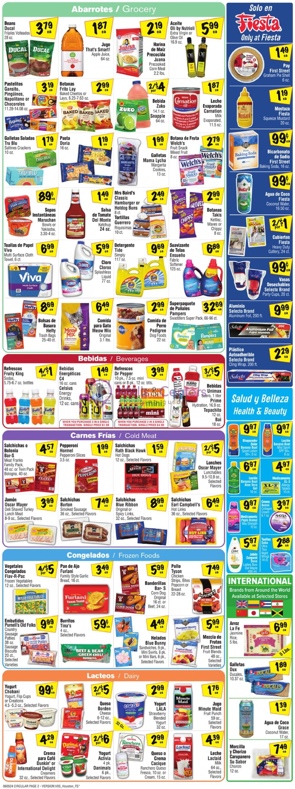 Weekly ad for Fiesta Mart valid: 06/05/2024 - 06/11/2024, page 2