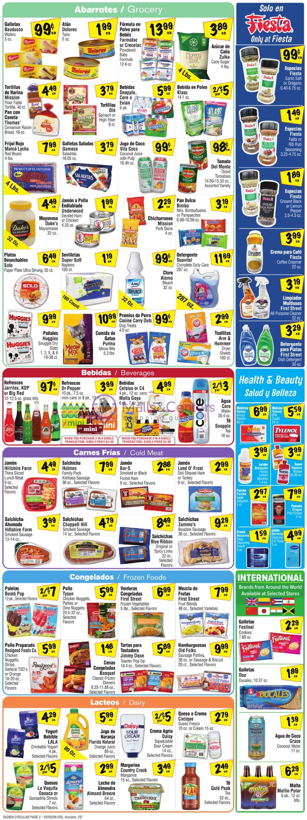 Weekly ad for Fiesta Mart valid: 05/29/2024 - 06/04/2024, page 2