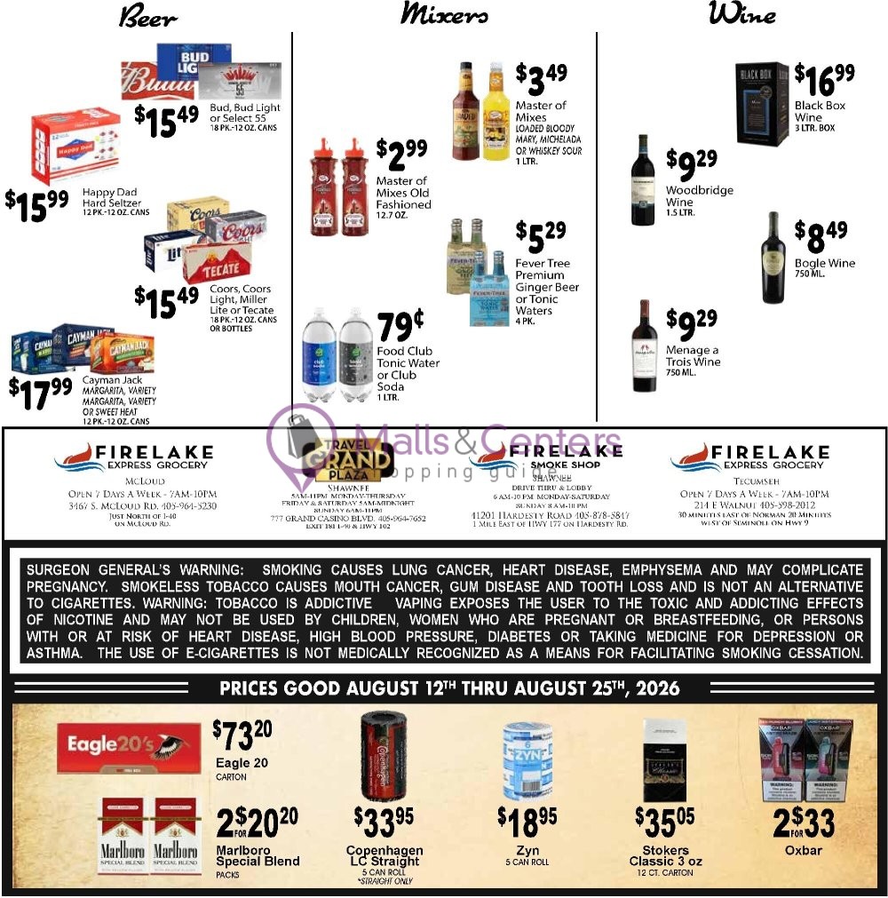 Weekly ad for FireLake Discount Foods valid: 08/12/2026 - 08/18/2026, page 4
