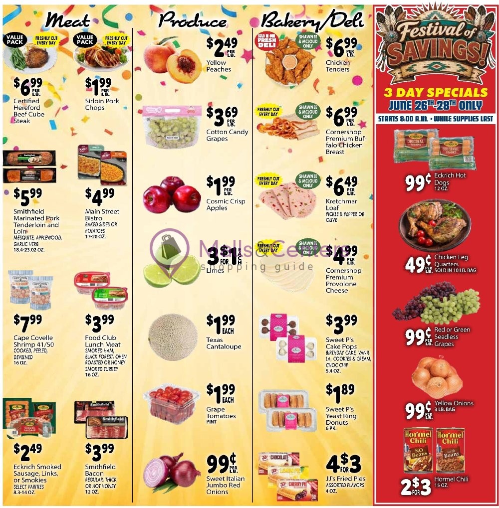 Weekly ad for FireLake Discount Foods valid: 06/24/2026 - 06/30/2026, page 2