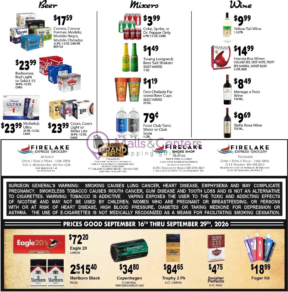 Weekly ad for FireLake Discount Foods valid: 09/16/2026 - 09/22/2026, page 4