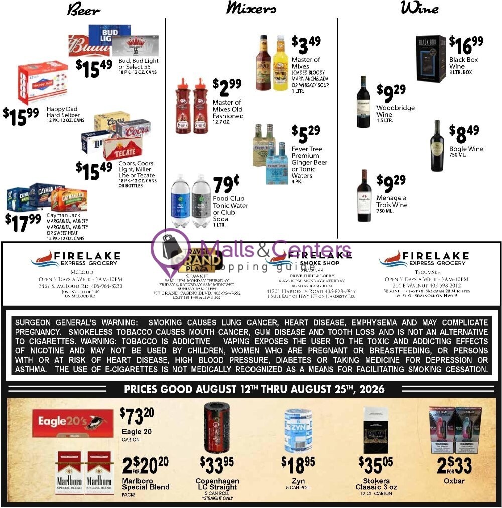 Weekly ad for FireLake Discount Foods valid: 08/12/2026 - 08/18/2026, page 7