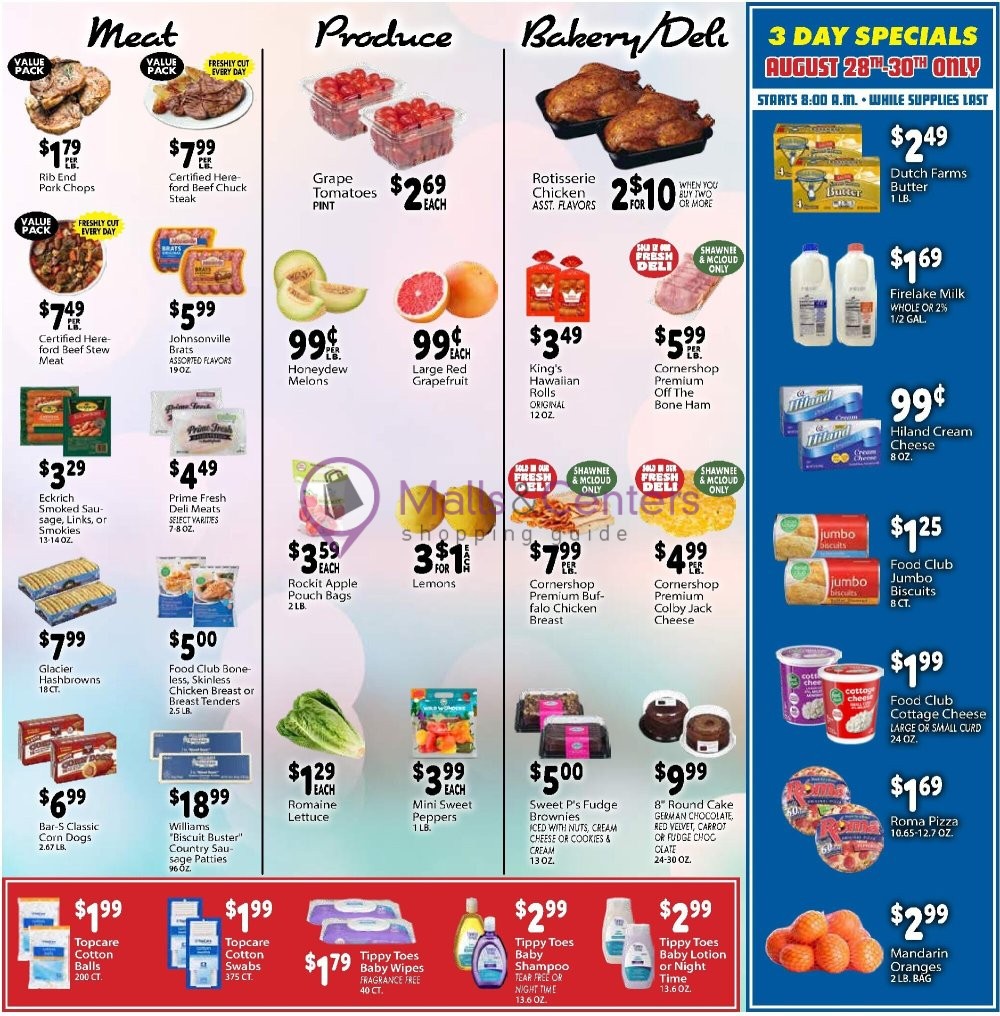 Weekly ad for FireLake Discount Foods valid: 08/26/2026 - 09/01/2026, page 2