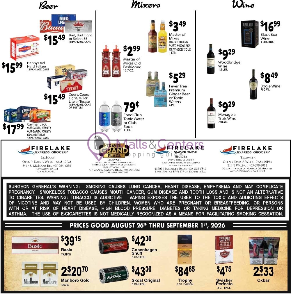 Weekly ad for FireLake Discount Foods valid: 08/26/2026 - 09/01/2026, page 4