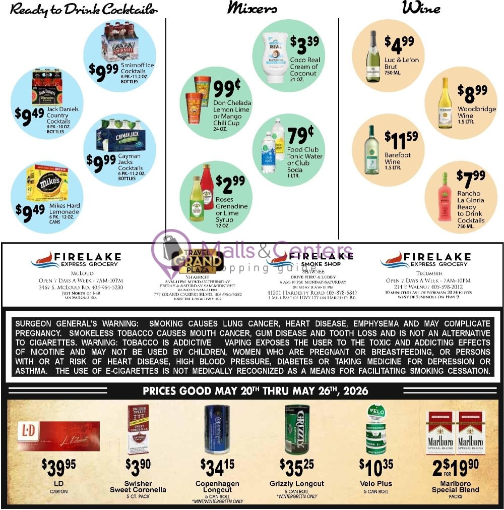 Weekly ad for FireLake Discount Foods valid: 05/20/2026 - 05/26/2026, page 5