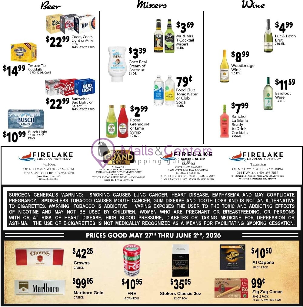 Weekly ad for FireLake Discount Foods valid: 05/27/2026 - 06/02/2026, page 4