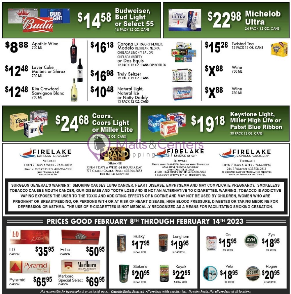 FireLake Discount Foods Weekly ad valid from 02/08/2023 to 02/14/2023