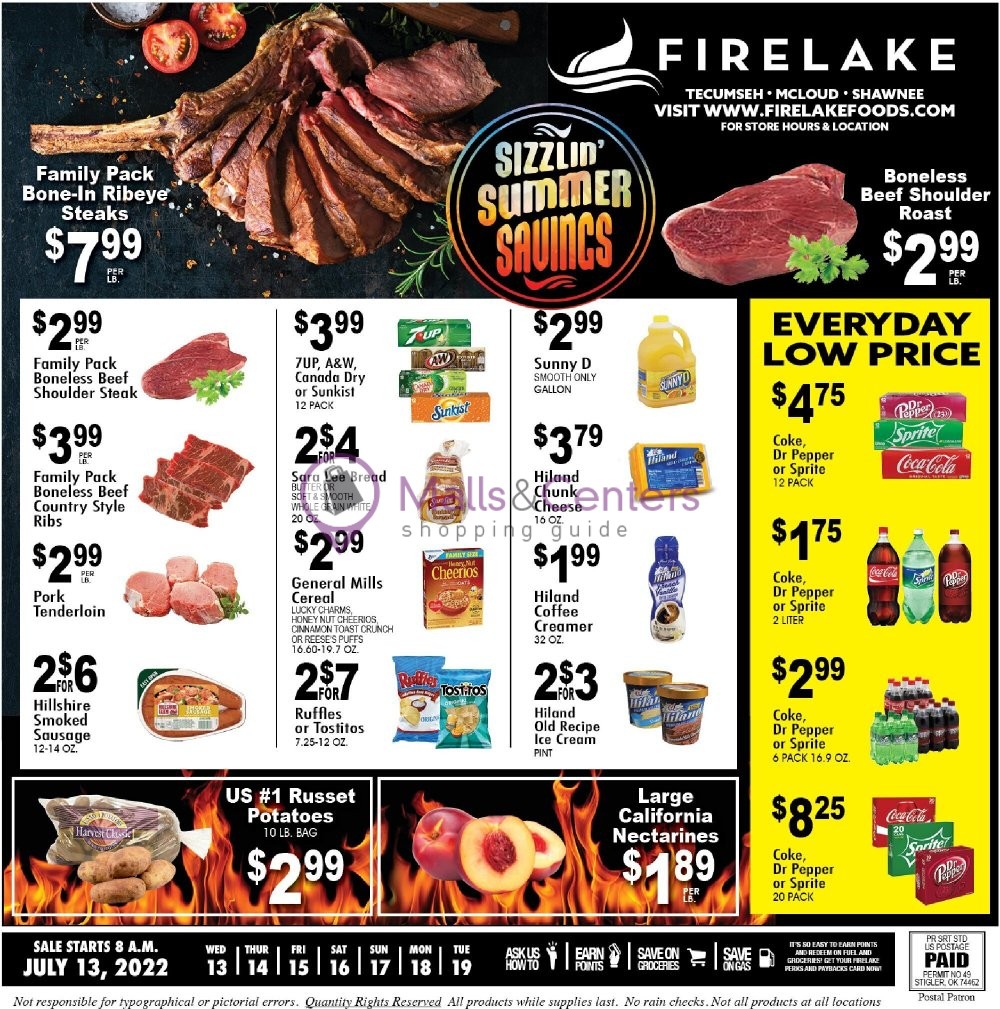 FireLake Discount Foods Weekly ad valid from 07/13/2022 to 07/19/2022