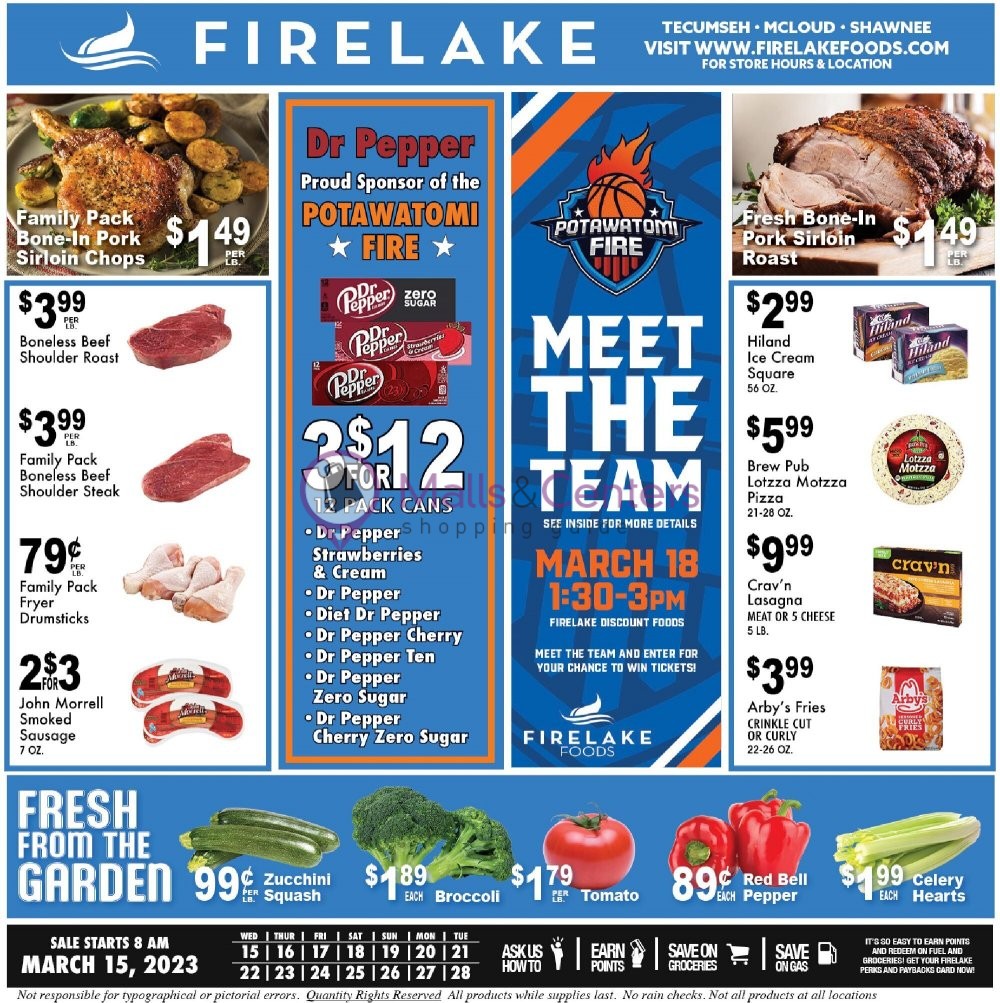 FireLake Discount Foods Weekly ad valid from 03/15/2023 to 03/28/2023