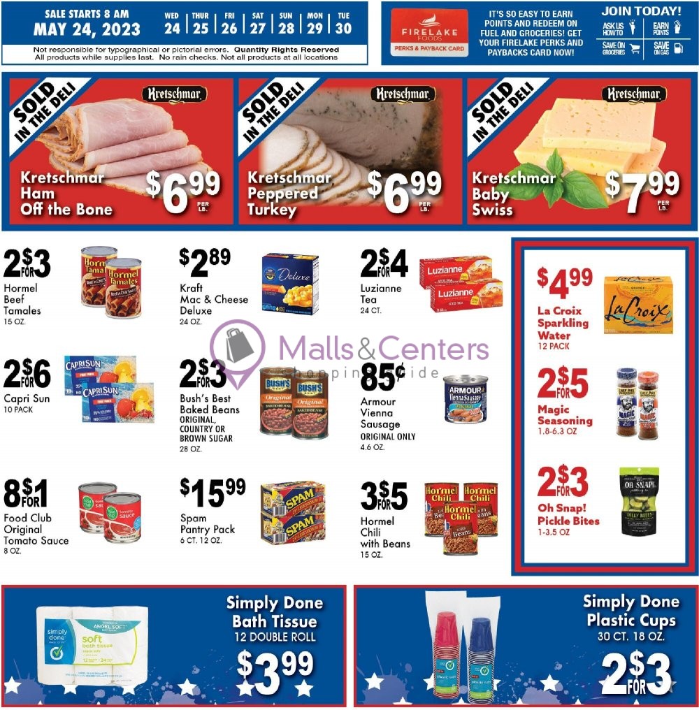 Weekly ad for FireLake Discount Foods valid: 05/24/2023 - 05/30/2023, page 3