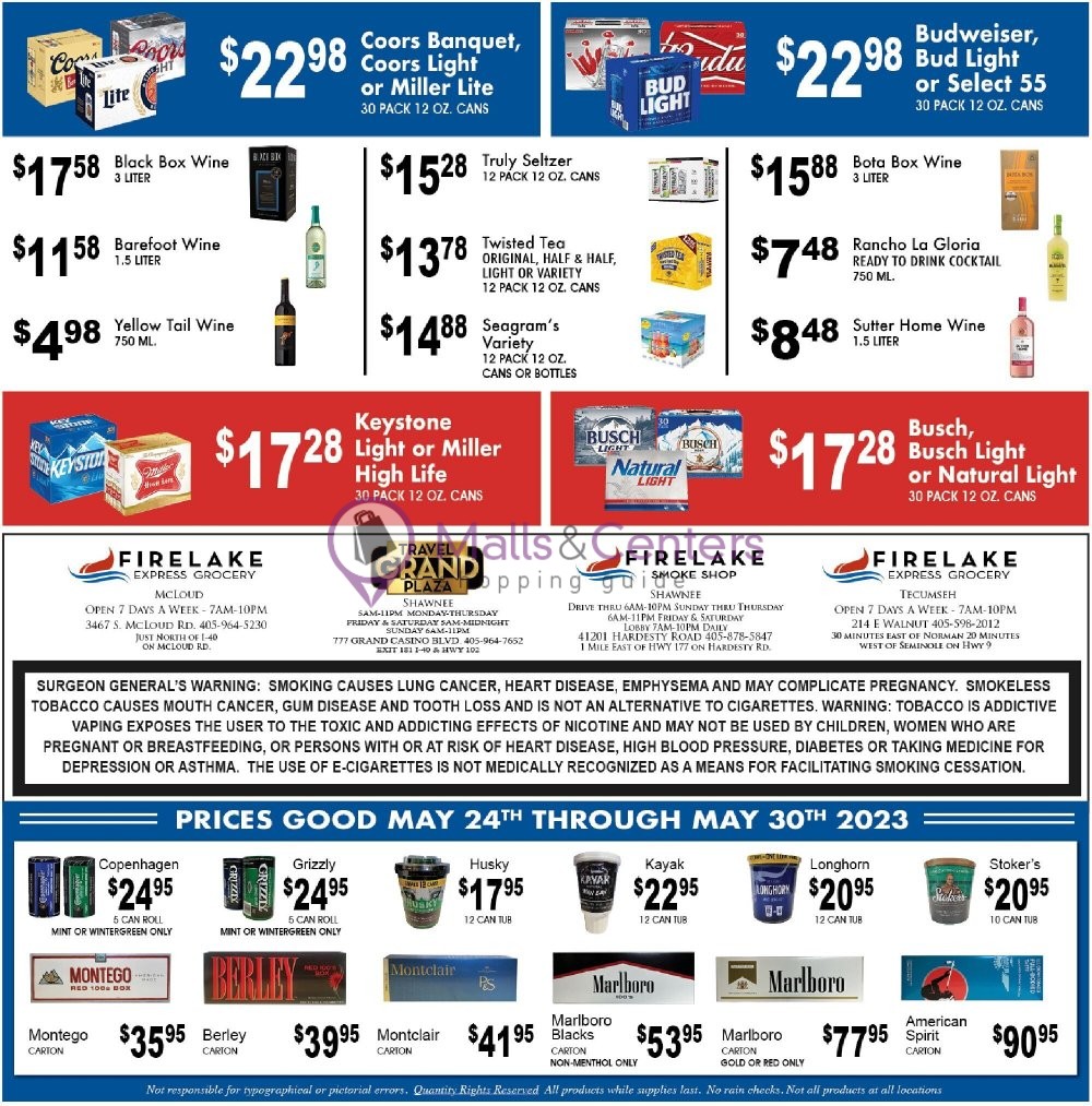 Weekly ad for FireLake Discount Foods valid: 05/24/2023 - 05/30/2023, page 4