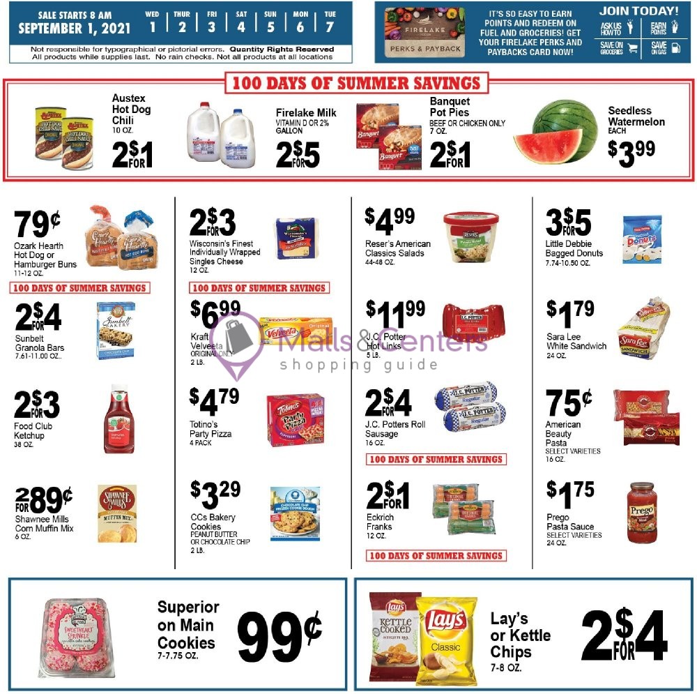 FireLake Discount Foods Weekly Ad sales & flyers specials MallsCenters