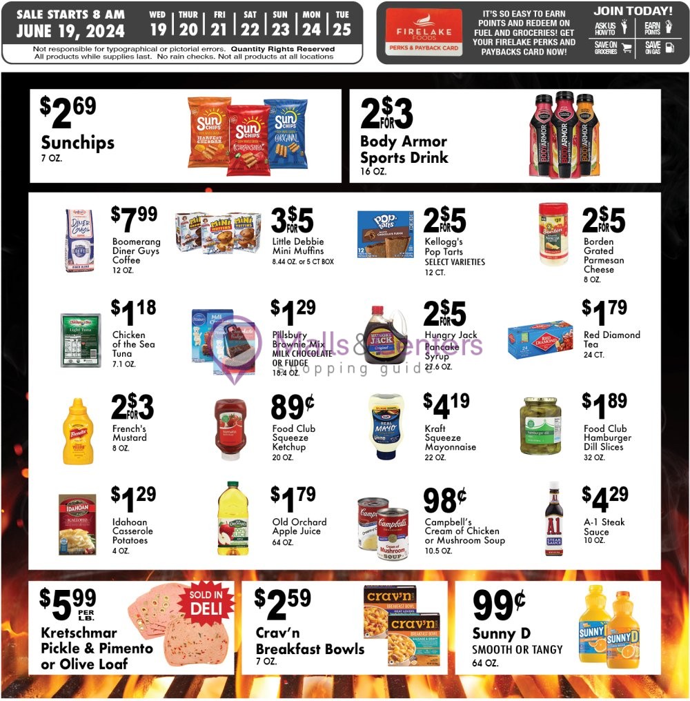 Weekly ad for FireLake Discount Foods valid: 06/19/2024 - 06/25/2024, page 2