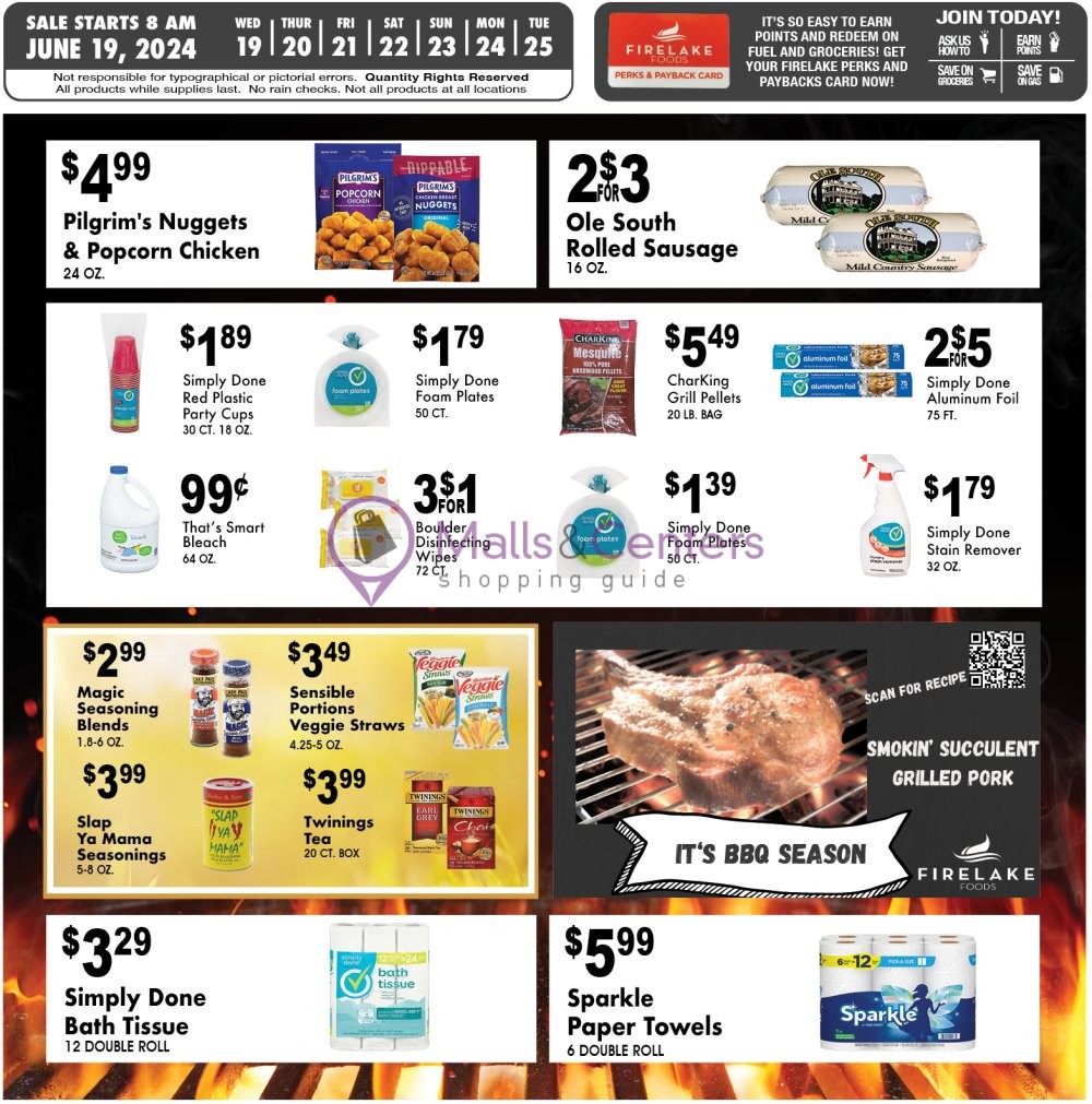 Weekly ad for FireLake Discount Foods valid: 06/19/2024 - 06/25/2024, page 3
