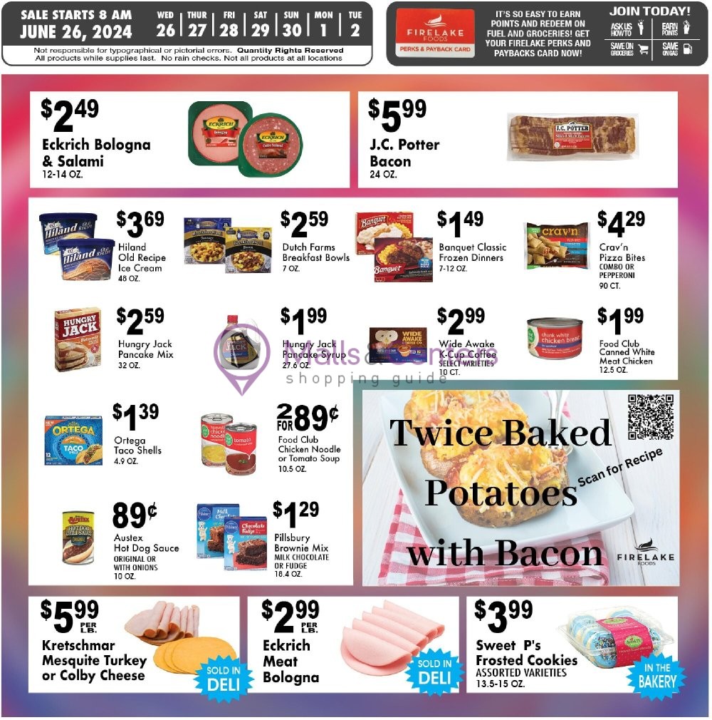 Weekly ad for FireLake Discount Foods valid: 06/26/2024 - 07/02/2024, page 2