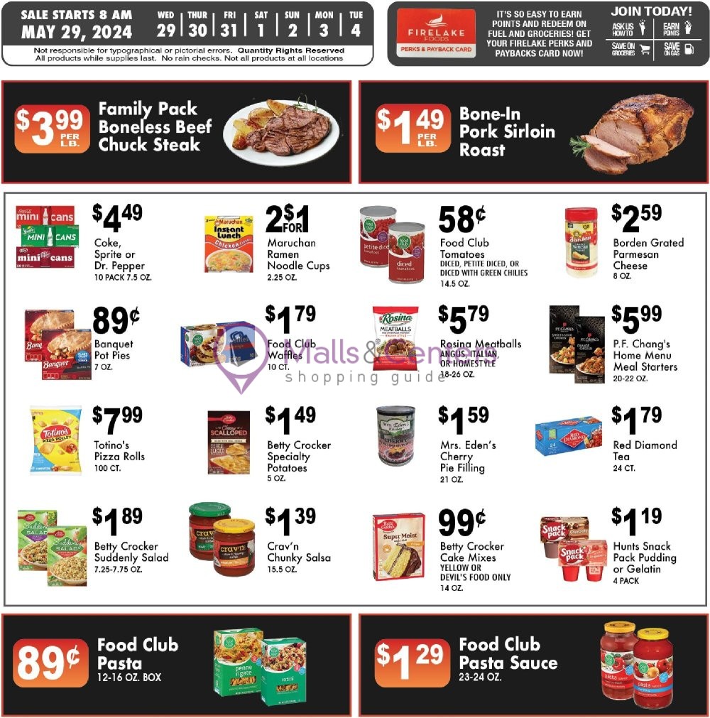 Weekly ad for FireLake Discount Foods valid: 05/29/2024 - 06/04/2024, page 2