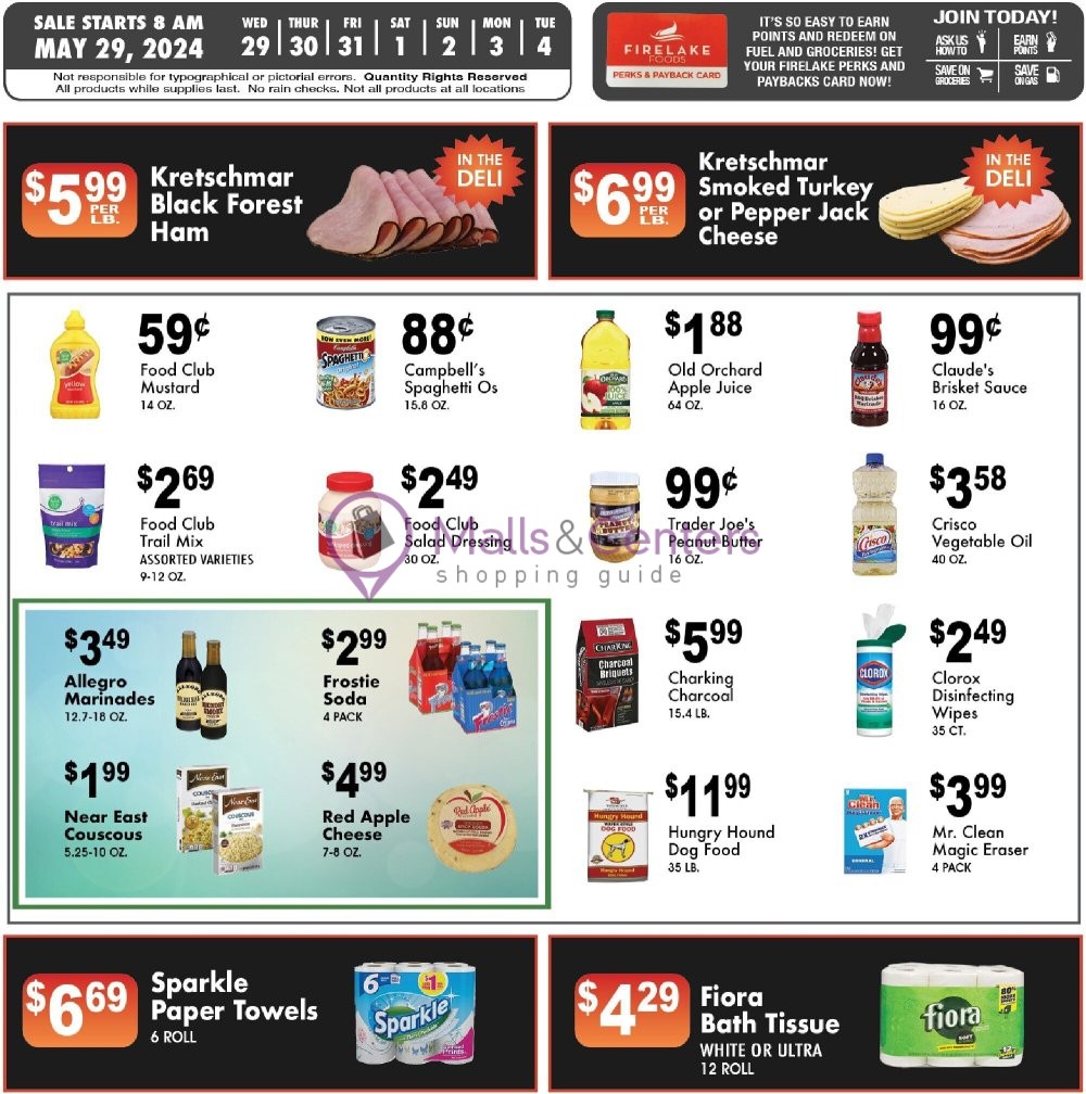 Weekly ad for FireLake Discount Foods valid: 05/29/2024 - 06/04/2024, page 3