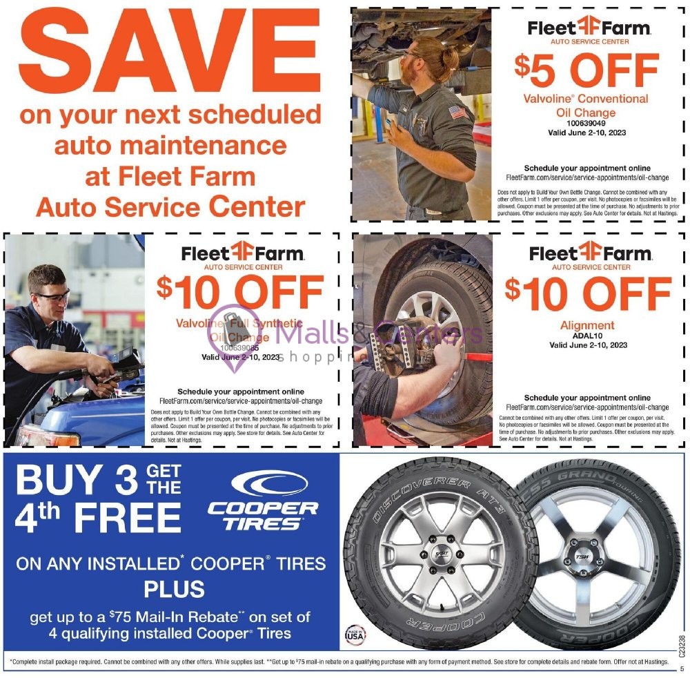 Fleet Farm Weekly ad valid from 06/02/2023 to 06/10/2023 MallsCenters