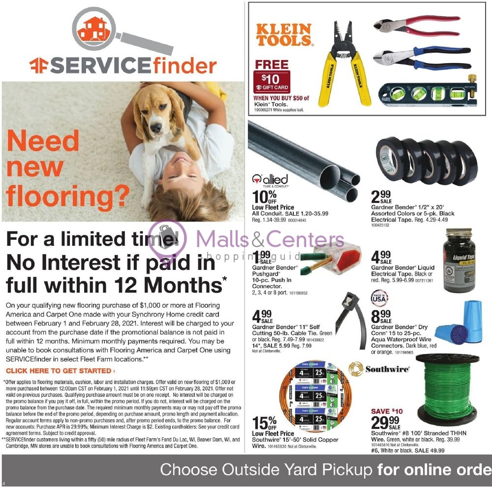 Fleet Farm Weekly Ad sales & flyers specials MallsCenters