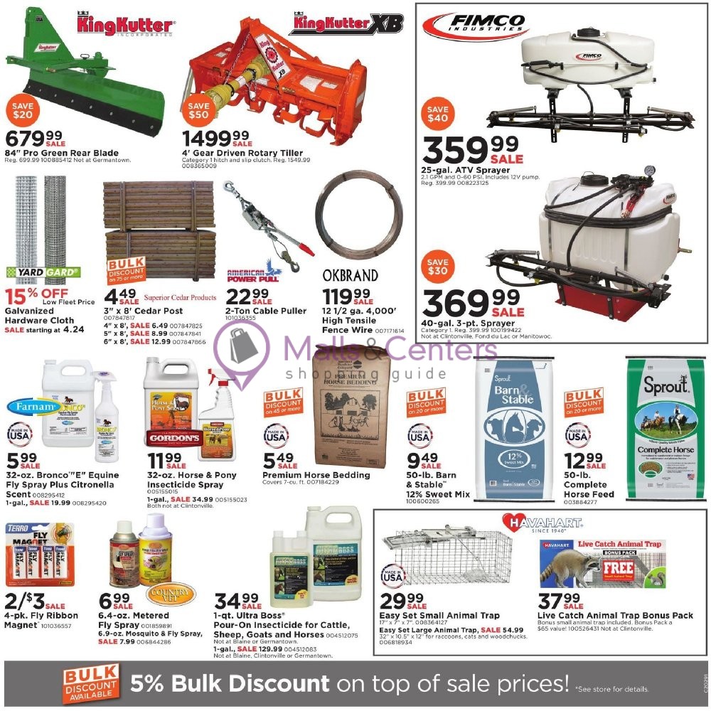 Fleet Farm Weekly Ad sales & flyers specials MallsCenters