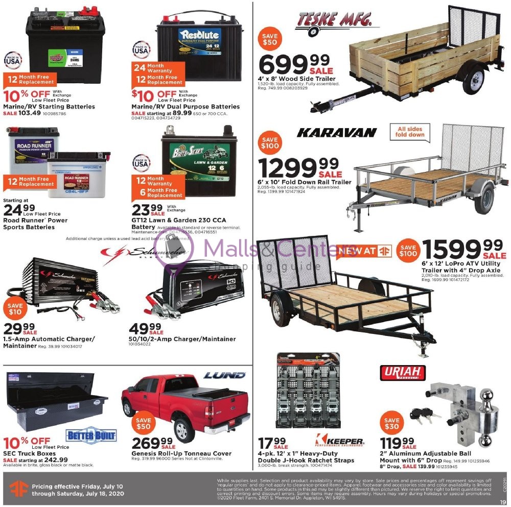 Fleet Farm Weekly Ad sales & flyers specials MallsCenters
